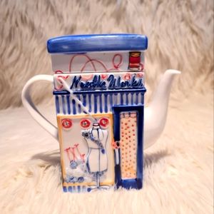 Vintage Twinnings Storefront Teapot